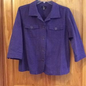 Analogy Purple Jacket 1x